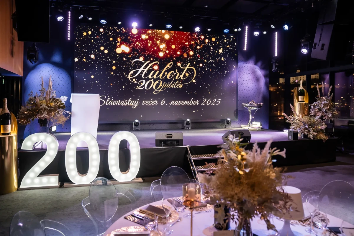 HUBERT 200 JUBILÉE - SLÁVNOSTNÝ VEČER